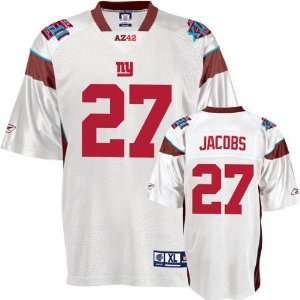  Brandon Jacobs Reebok Super Bowl XLII New York Giants Jersey 