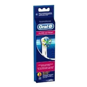 Floss Action Oral B Braun Replacement Brush Heads 12 count (4 packs of 