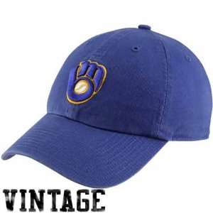 MLB 47 Brand Milwaukee Brewers Royal Blue 1989 Cooperstown Franchise 