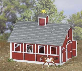 Stablemates Red Stable Set is suitable for boys and girls, ages four 