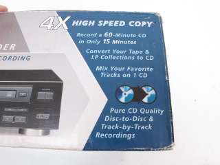 TDK DA 5700 4X High Speed Copy Digital CD Recorder  