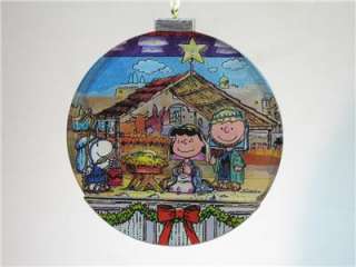 Peanuts Nativity Holiday Hallmark Ornament Charlie Brown Snoopy