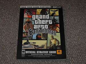   Auto San Andreas Brady Strategy Guide for Playstation 2 PS2  