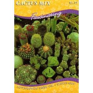  Cactus Mix Seeds   200 mg   Fascinating Patio, Lawn 