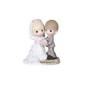 Exclusively Weddings Precious Moments Two Lives, One Love Cake Top
