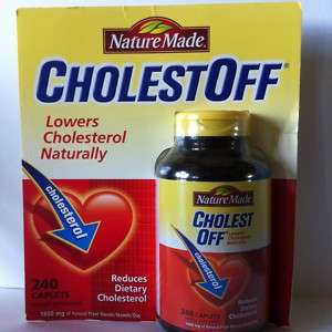 NATURE MADE CHOLEST OFF LOWER CHOLESTEROL NATURALLY 240  