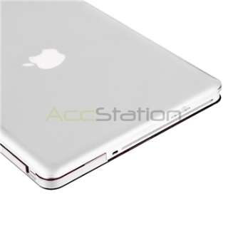 Clear Crystal Solid Hard Case Plastic Cover For Macbook Pro 13 Inch 13 