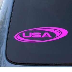 USA 2   Car, Truck, Notebook, Vinyl Decal Sticker #1306  Vinyl Color 