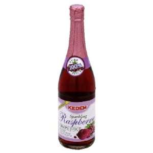  Kedem, Juice Raspbry Grape Sparkling, 25.4 FO (Pack of 12 