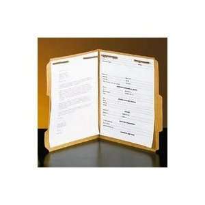 Kraft Classification Folders, 1 Fastener, Legal, 1/3 Assorted Tabs, 50 