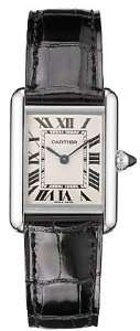  New Cartier Tank Louis Ladies White Gold Watch W1541056 Watches