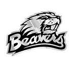   State Beavers Chrome Auto Emblem Decal Football University of  