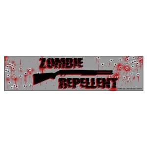  Zombie Repellent (Bumper Sticker) 
