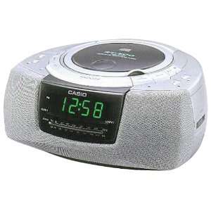   Casio RT 500 AM/FM Clock Radio and CD Player (Dual Alarm) Electronics