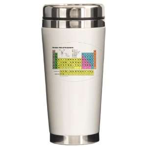  Ceramic Travel Drink Mug Periodic Table of Elements 