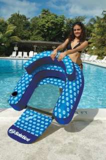 New Nylon Convertible Swimming Pool Lounge Chair Raft  