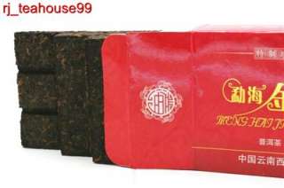 2006Menghai Gold Brick(Jin Zhuan) Cooked Brick Tea 250g  