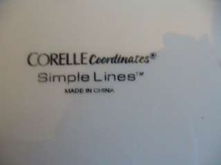 Corelle Coordinates Simple Lines Square Teapot/Tea Pot  