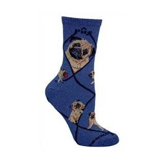 Pug Fawn Cotton Ladies Socks by Your Breed