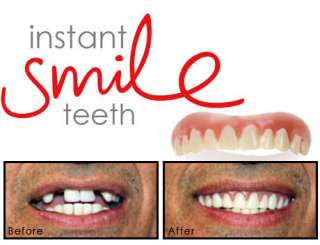 Dr. Baileys Instant Smile False (1) Teeth Cosmetic Fake Dentures Oral 