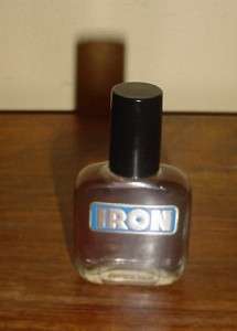 This is for bottle of Iron Cologne by Coty. This mens cologne splash 