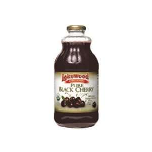 Lakewood, Pure Black Cherry Juice, Organic, 32oz  Grocery 