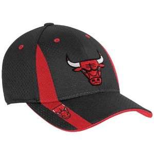 adidas Chicago Bulls Youth Black Swingman Flex Fit Hat  