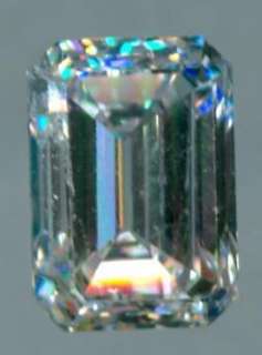 93 ct emerald cut loose diamond GIA Certified SI1 F  