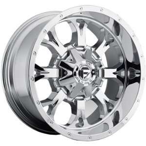 Fuel Krank 17x9 Chrome Wheel / Rim 6x5.5 with a  12mm Offset and a 108 