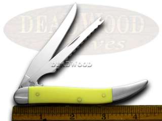 CASE XX Yellow Fishing Knife & Lure Set Pocket Knives  