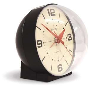  Newgate Clocks   Bubble Mantel Alarm Clock   Black
