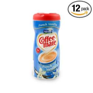 Coffee mate Coffee Creamer, French Vanilla Canister, 15 Ounce 