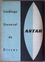 ANTAR VINYL RECORDS 1963 URUGUAY SPANISH CATALOG  