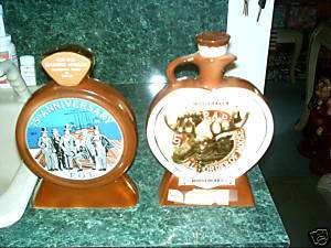 Moose and Anniversary Decanters  