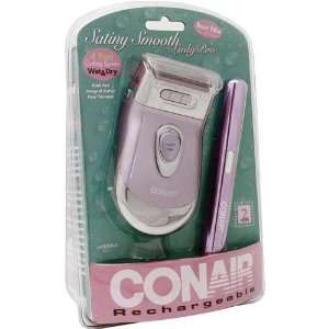   Conair LWD43TCS Satiny Smooth Lady Pro Wet/Dry Battery Powered Shaver