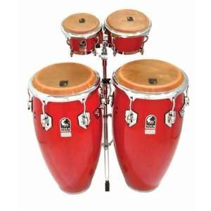  Toca 4611 3/4R Conga Drum, Red Musical Instruments