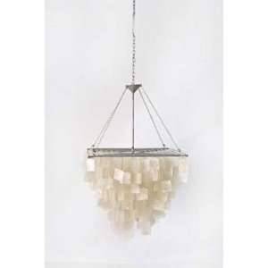  Square Capiz Shell Chandelier