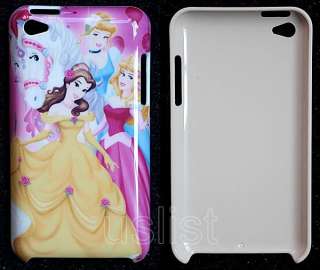 pink disney princess party hard back case cover for iPod Touch 4 4th 