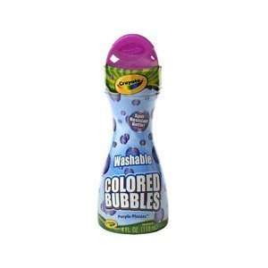    Crayola Washable Colored Bubbles   Purple Pizzazz Toys & Games