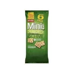 Ryvita Minis Cream Cheese and Chive 6pk Grocery & Gourmet Food