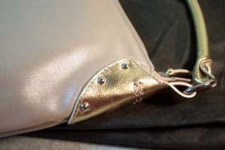 DONALD J PLINER Couture Washed Gold Hobo Handbag NWOT  