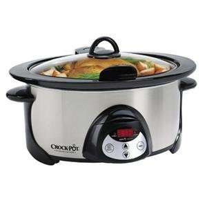  CROCK POT SCVC550H SS Stainless Steel 5.5 Qt. Smart Pot w 