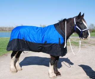 Ultimate 100 draft horse waterproof turnout blanket  