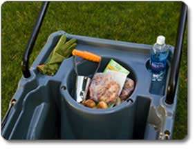   Fiskars 6221 Carry All 4 Cubic Foot Garden Cart Patio, Lawn & Garden