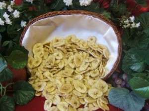 lbs Dried Banana Chips Sweetened   Great Price  