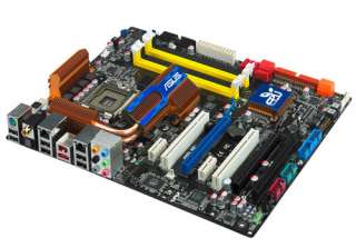 ASUS P5Q E LGA775 Socket 775 Intel Motherboard P45/ICH10R ATX 2PCIE 