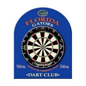  Florida Gators Dart Board Backboard