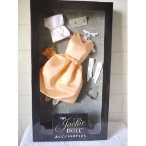   Jackie Doll Accessories   India State Visit   Peach Day Dress Ensemble