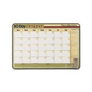   Series Erasable 30 Day Planner Board with 4 Markers