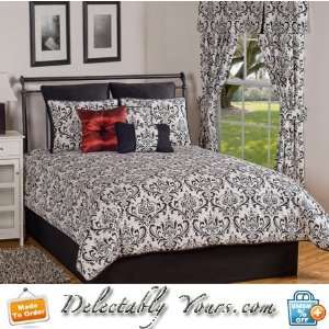    Astor Black & White 4 Pc Daybed Comforter Set